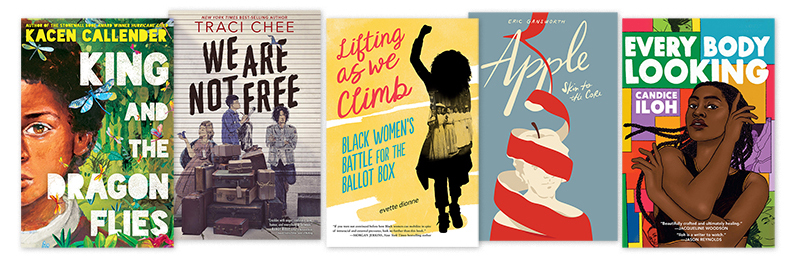 National Book Award Longlist cover images 1-5