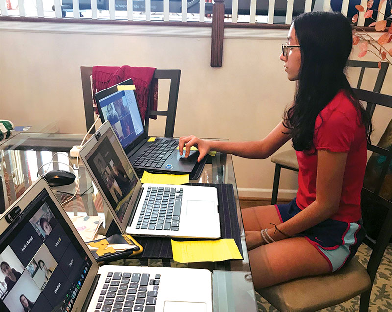 Teen at Newark Public Library Expands Peer-Led Coding Club Online