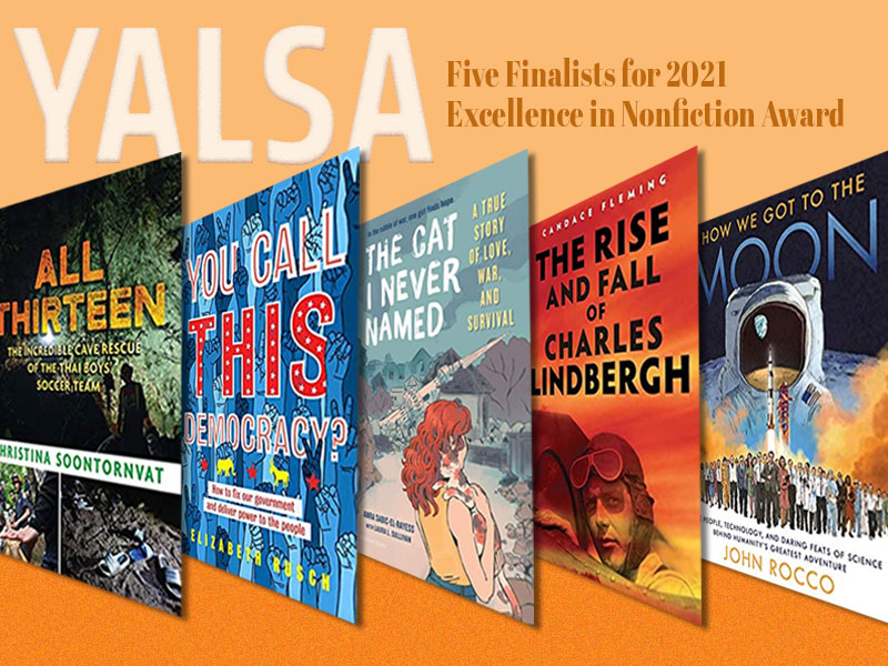 YALSA Names Five Finalists for 2021 Excellence in Nonfiction Award