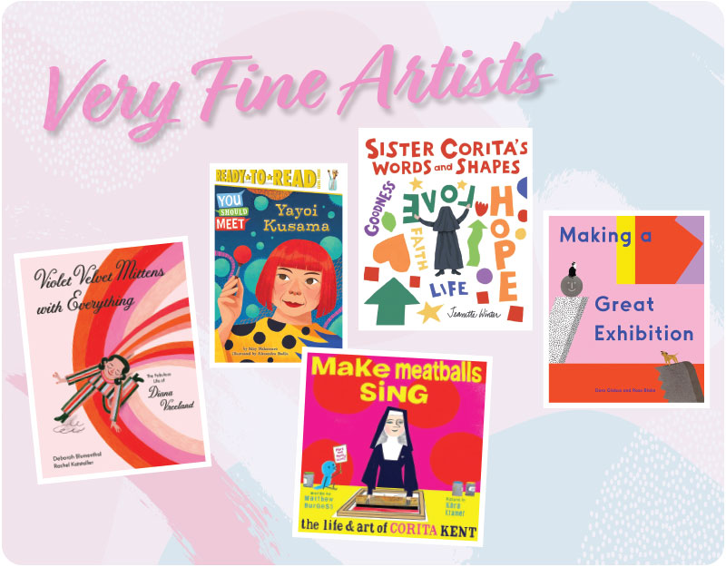 Five Picture Books About the Fine Arts