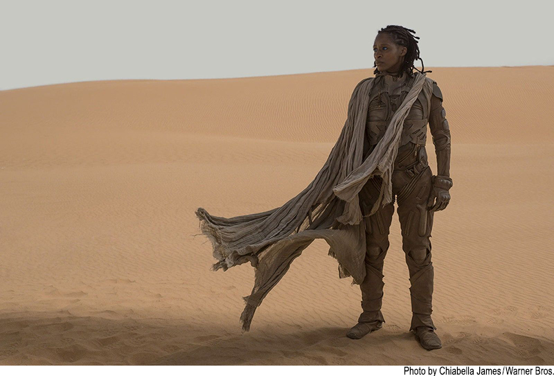 Dune publicity still-Duncan Brewster as Liet Kynes