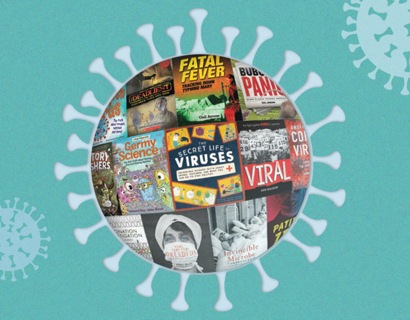16 Middle Grade Titles on Germs, Vaccines, and Pandemics