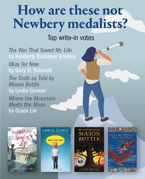 How are these not Newbery books? Chart