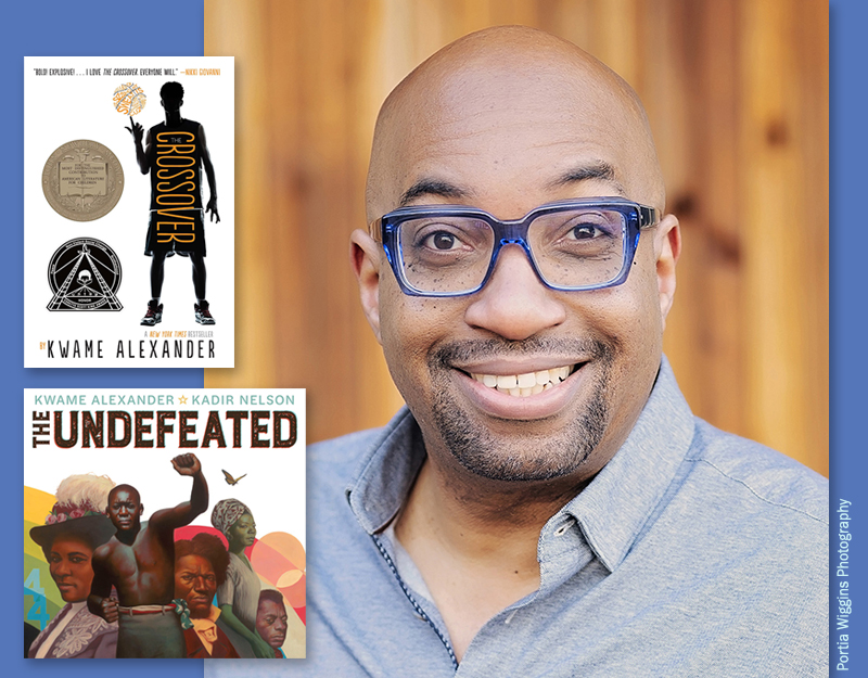 Kwame Alexander and his Newbery titles