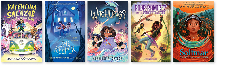 5 Middle Grade fiction titles with Latinx characters