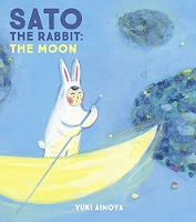 Sato the Rabbit, the Moon