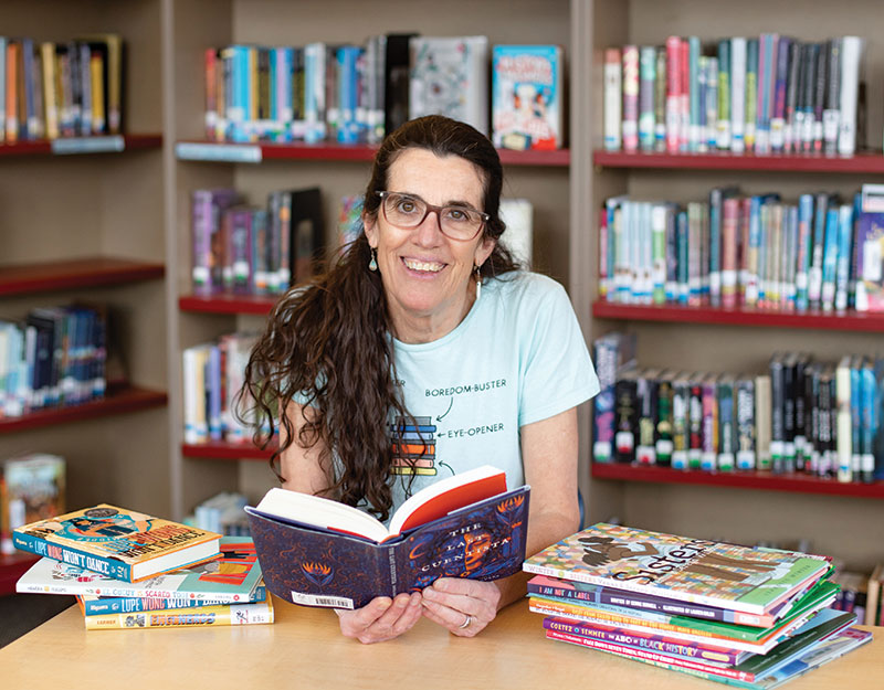 2022 SCHOOL LIBRARIAN OF THE YEAR FINALIST: Pia Alliende, district librarian, Redmond (OR) School District