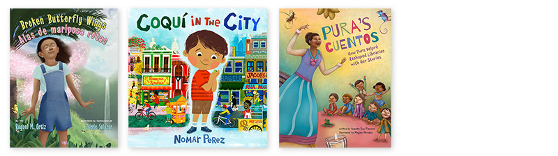 Book covers related to Caribbean American Heritage Month
