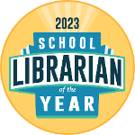 School Librarian of the Year 2023 logo