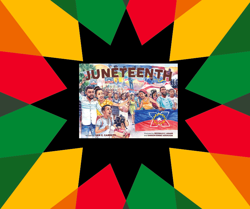 Juneteenth covers animated