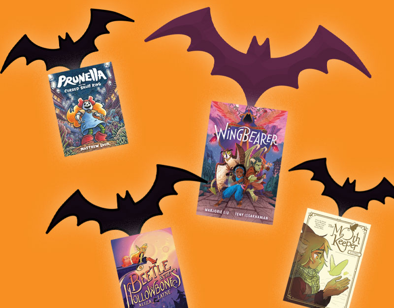 14 Not-Too-Scary Graphic Novels for Tweens | Great Books