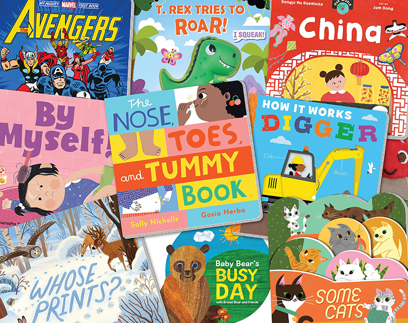 Board Books to Set the Path of Reading—and Sharing—Books