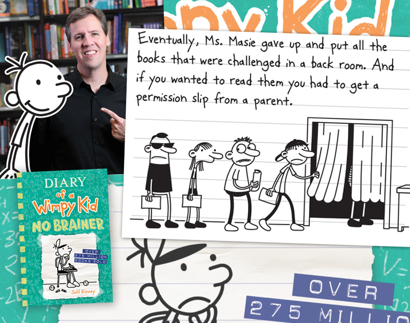 Jeff Kinney to Honor Librarians in Nationwide Tour for Next Wimpy Kid Book, ‘No Brainer.’ SLJ Has the Exclusive Excerpt.