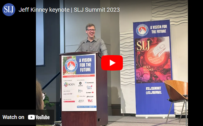 Watch: Jeff Kinney Keynote | SLJ Summit 2023