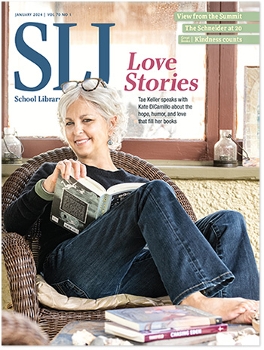 SLJ January 2024 cover image
