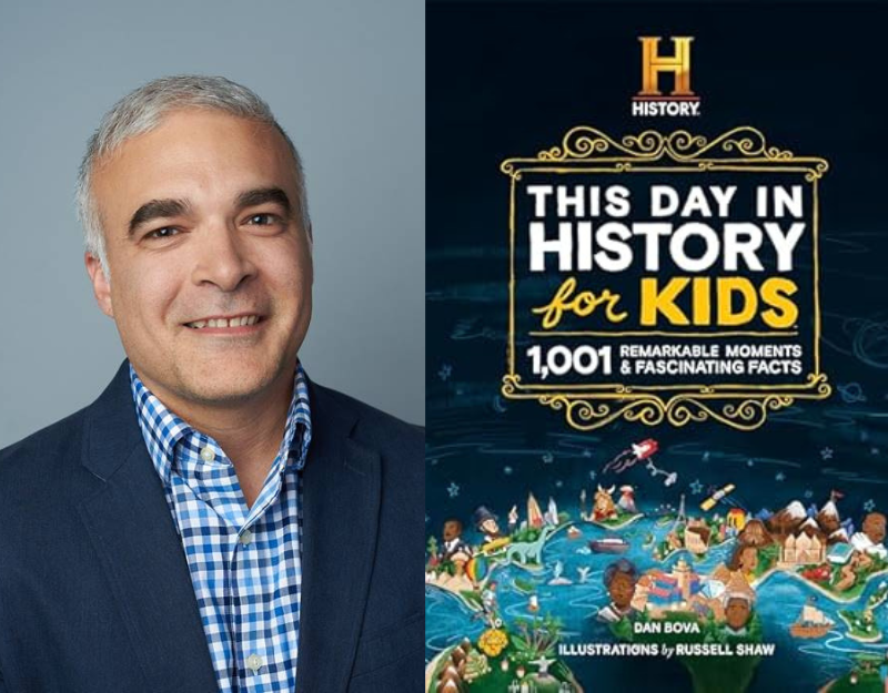 Dan Bova on His Middle Grade Nonfiction Book 'This Day in History For Kids'