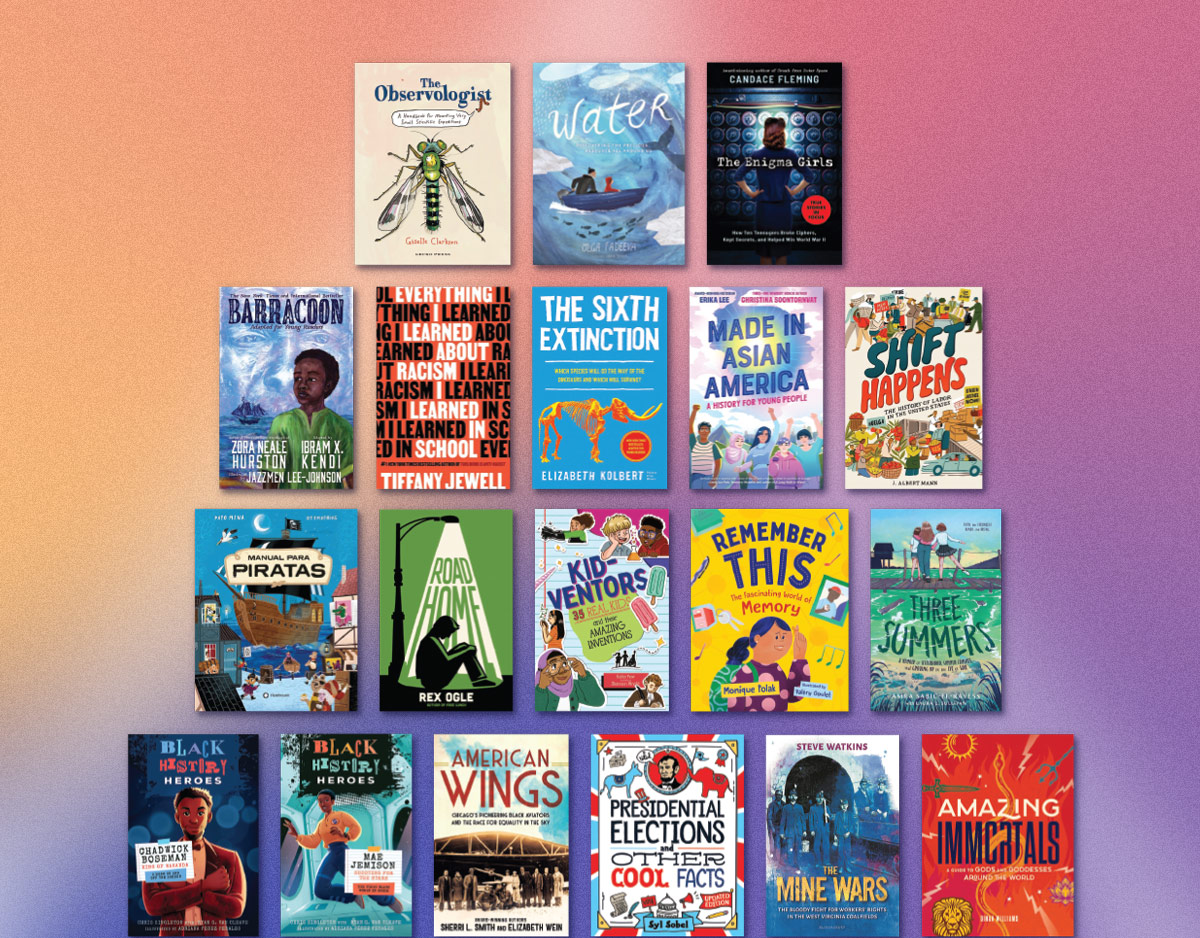 19 Noteworthy Nonfiction Titles for Middle and High School | SLJ 2024 Stars So Far