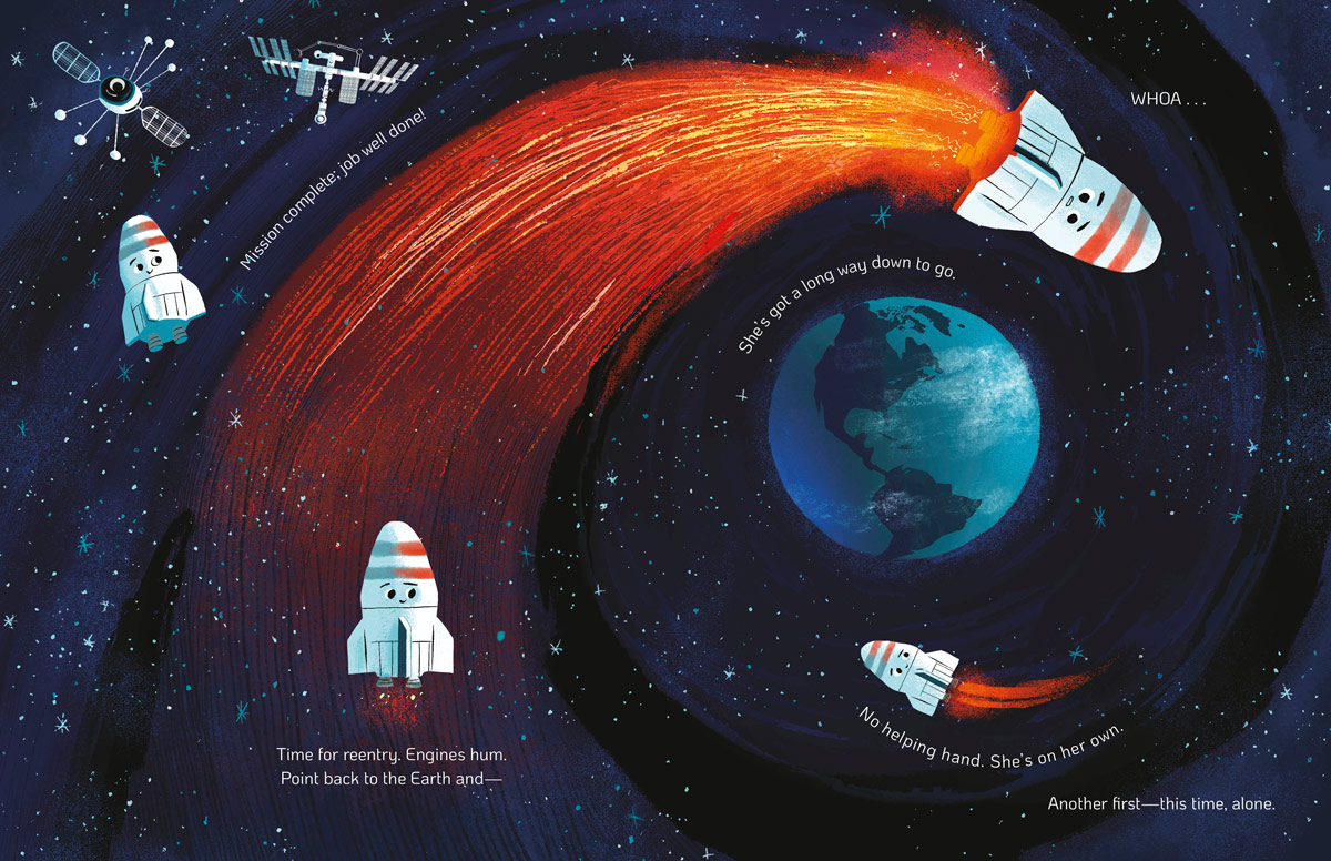 Rocket Ship, Solo Trip (Colombi) ©2024 by Scott Magoon