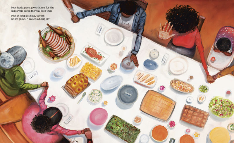 Family Feast! (Weatherford) © by Frank Morrison.