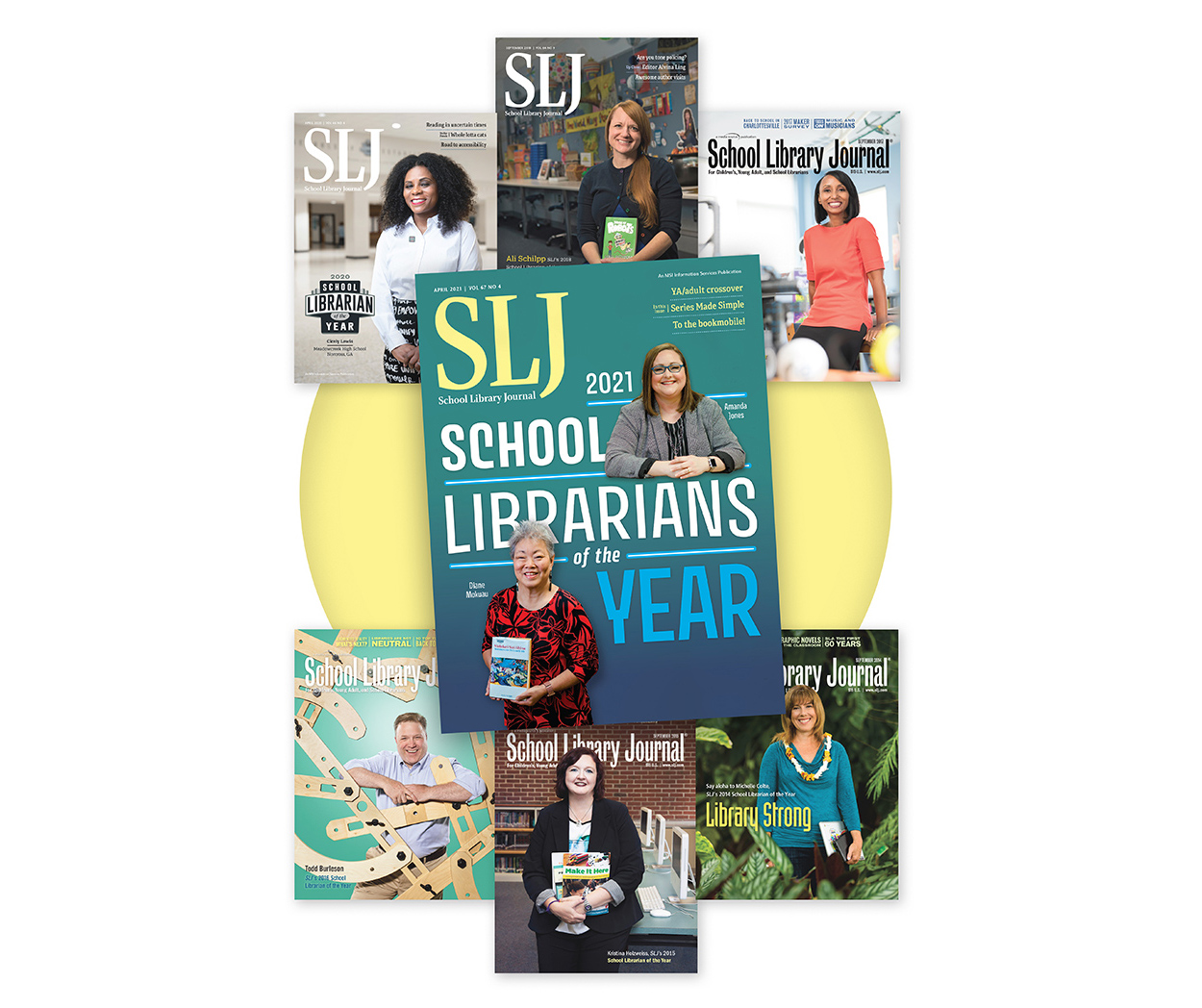 School Librarian of the Year covers