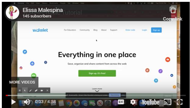 VIDEO: High School Librarian Offers a Basic Tutorial for Wakelet Plus Specific Ways for Librarians to Use the Platform
