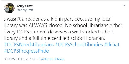 School Library Jobs At Risk in D.C.