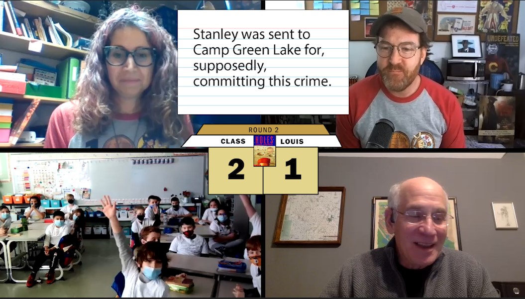 Who Knows the Book Best? 'Holes' Author Louis Sachar vs. Middle School Superfans on Author-Fan Face-Off