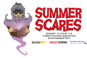 Summer Scares logo with ghoul