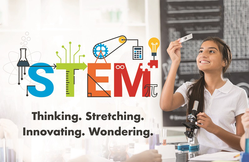 STEM: Thinking. Stretching. Innovating. Wondering.
